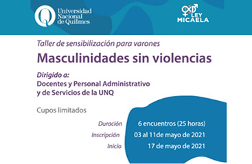 Masculinidades sin violencias