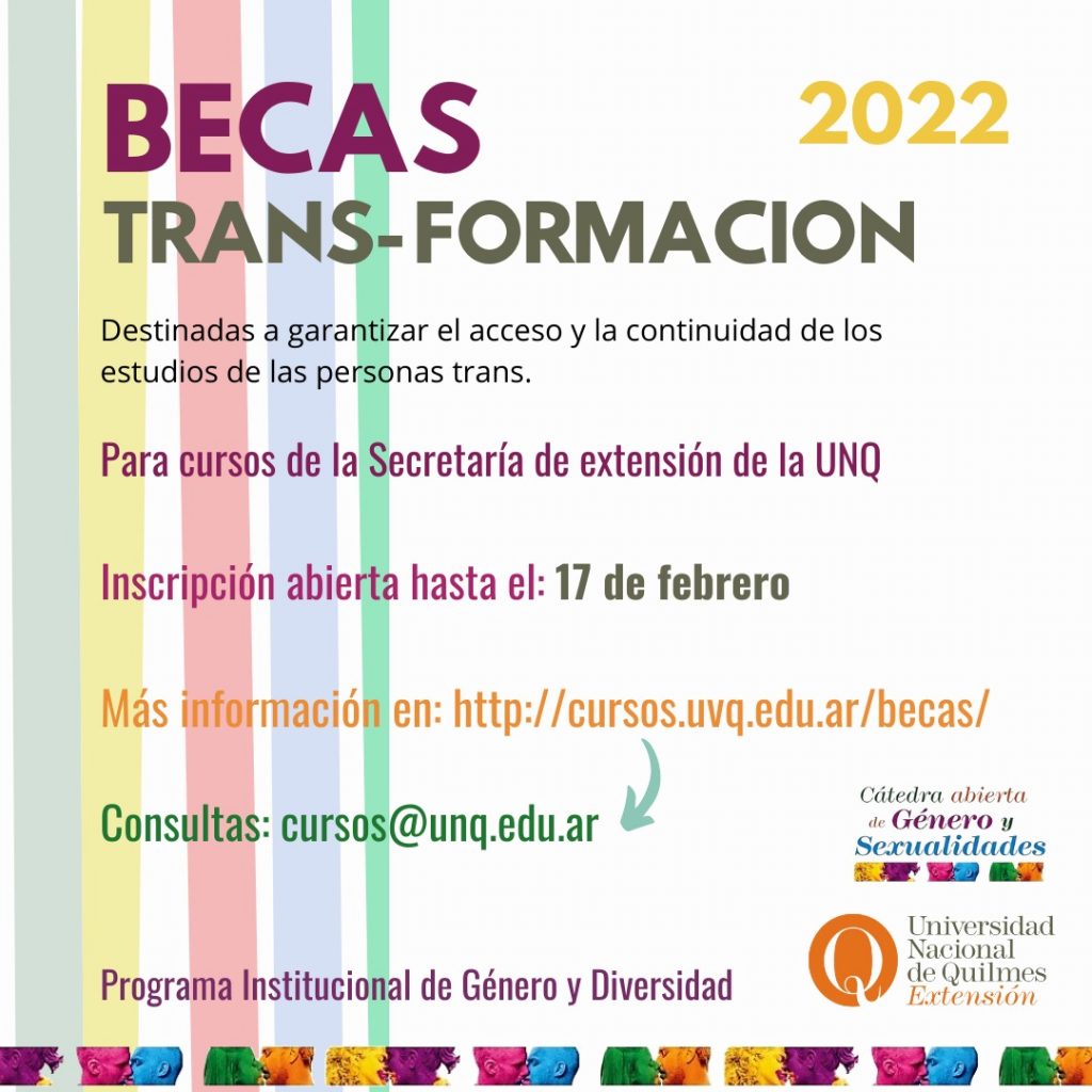 Becas Trans 2022 - Extensión