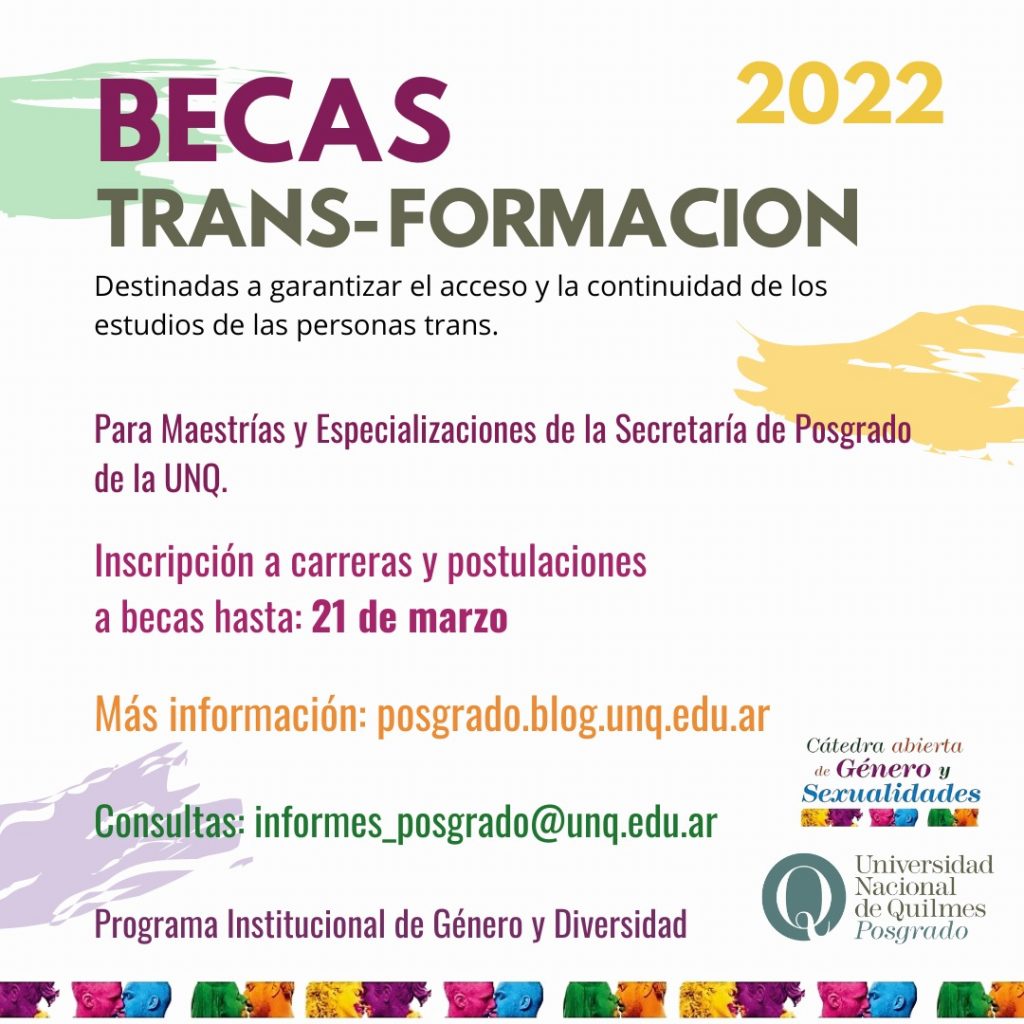 Becas TRANS-FORMACIÓN